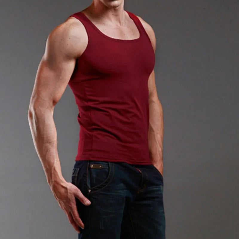 Plus Size Men Clothing Tank Tops