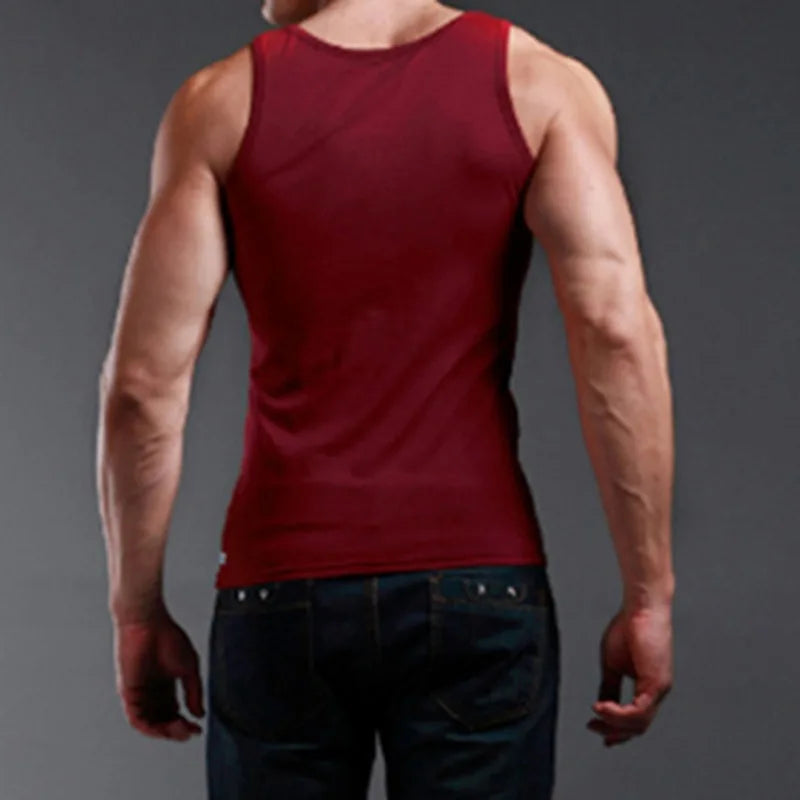 Plus Size Men Clothing Tank Tops