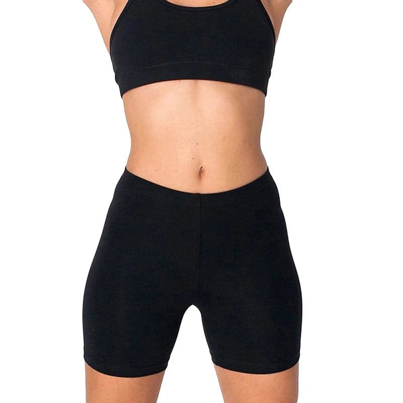 Women Sexy Gym Biker Shorts